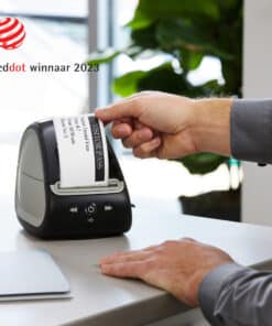 DYMO LabelWriter 550 Labelprinter | Labelmaker met direct thermisch printen | Automatische labelherkenning | Drukt adreslabels, verzendlabels, barcodelabels af en meer | Tweepolige EU-stekker - Afbeelding 7