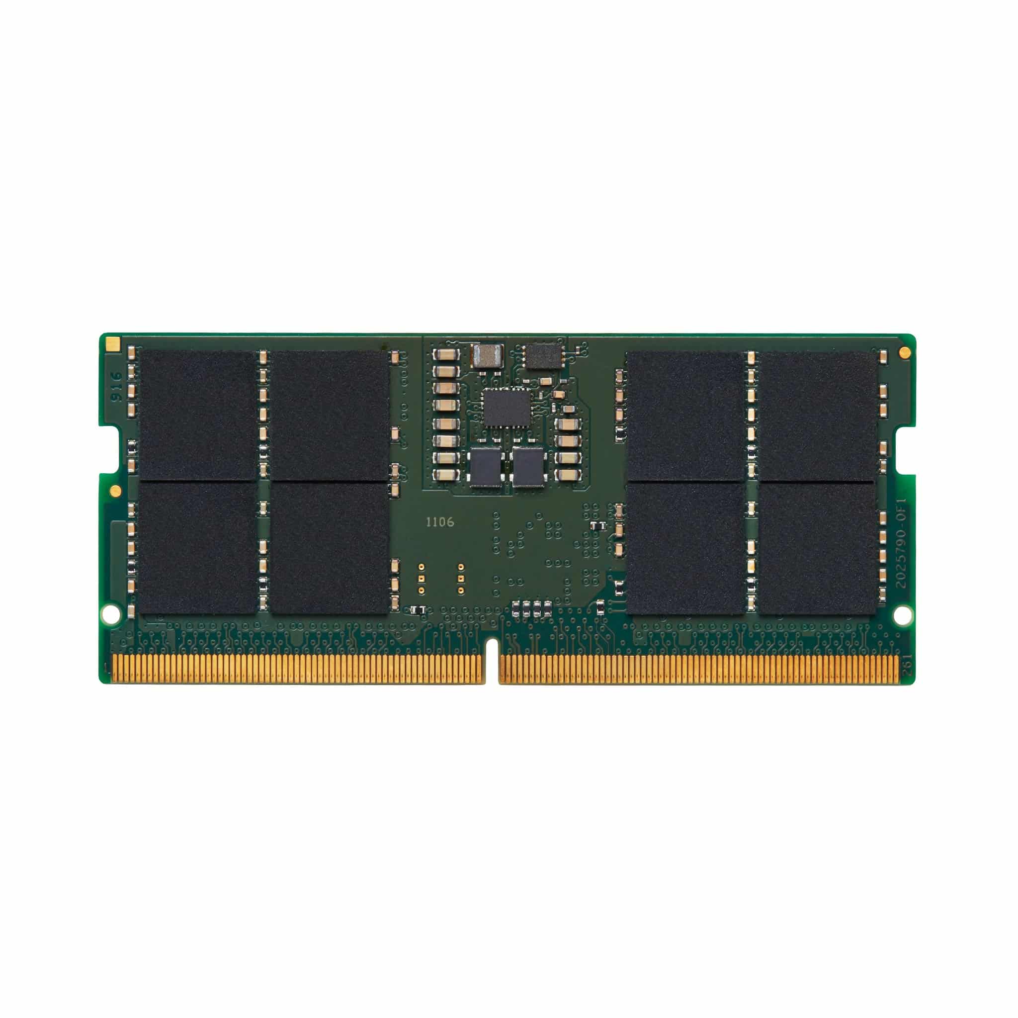 Kingston Technology KCP556SS8-16 geheugenmodule 16 GB 1 x 16 GB DDR5 5600 MT/s 262-pin SO-DIMM