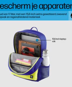 HP Campus Backpack, blauw - Afbeelding 4
