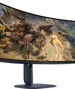 Alienware AW3425DWM computer monitor 86,4 cm (34") 3440 x 1440 Pixels Wide Quad HD LCD Zwart, Blauw - Afbeelding 2