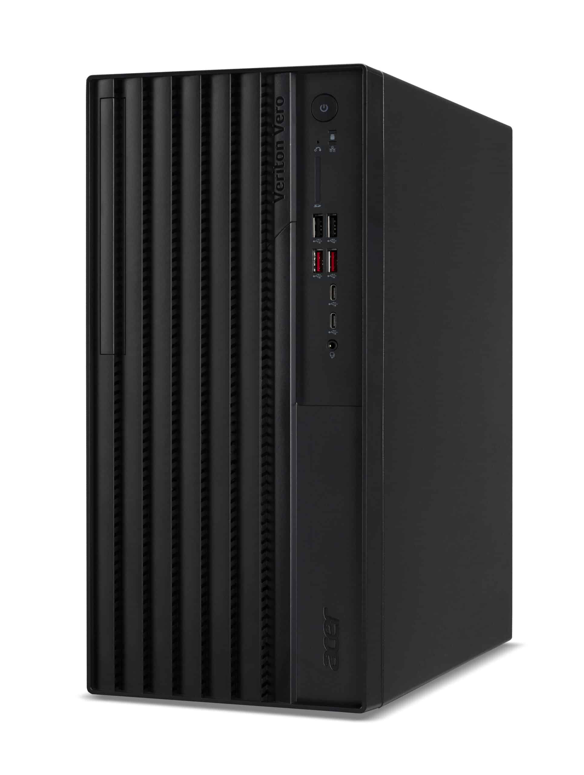 Acer Veriton M6735GT U53516Q WS Pro Intel Core Ultra 5 235 16 GB DDR5-SDRAM 512 GB SSD Windows 11 Pro Midi Tower PC Zwart