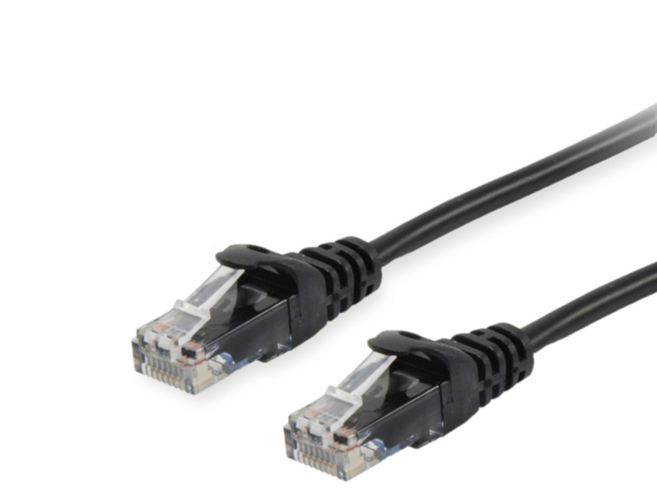 Equip 60315307101 Cat.6A U/UTP Patch Cable, 1.5m, Black, 1.5m, Cat6a, RJ45, Black - Afbeelding 2