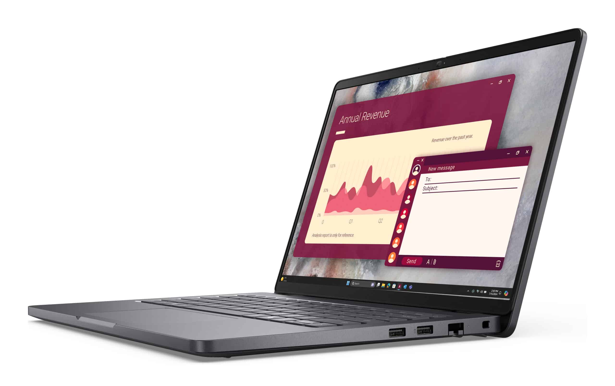 DELL Pro 14 PC14250 Intel Core 5 120U Laptop 35,6 cm (14") Full HD+ 16 GB DDR5-SDRAM 512 GB SSD Wi-Fi 6E (802.11ax) Windows 11 Pro US International Zwart - Afbeelding 3