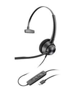HP Poly EncorePro 310 USB-C Monoaural Headset TAA - Afbeelding 3