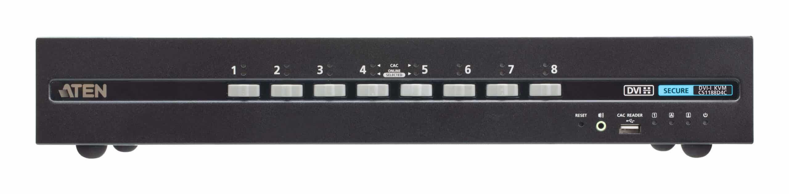 ATEN CS1188D4C KVM-switch Rack-montage Zwart