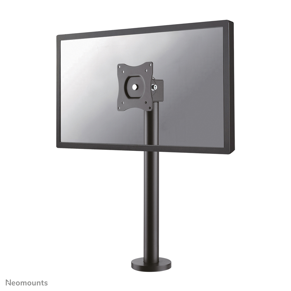 Neomounts NS-DPOS100BLACK Flat screen desk mount Screws, 1x 15 kg, 10 - 32", 100x100 mm, - Afbeelding 2