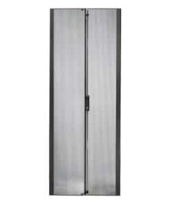APC NetShelter SX 45U 750mm brede geperforeerde gesplitste deuren zwart