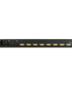 APC 17" rack LCD-console met geïntegreerde 8-poorts analoge KVM-schakelaar - Afbeelding 2