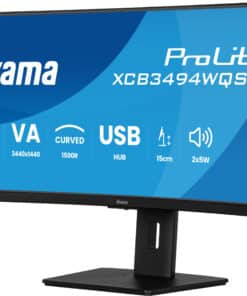 iiyama ProLite XCB3494WQSU-B1 computer monitor 86,4 cm (34") 3440 x 1440 Pixels UltraWide Quad HD LED Zwart - Afbeelding 5