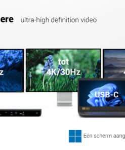i-tec Thunderbolt4 Triple Display Docking Station + Power Delivery 96W - Afbeelding 5