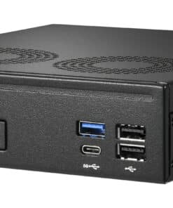 Shuttle XPС slim DH610V2 PC/workstation barebone 1,35L maat pc Zwart Intel H610 LGA 1700 - Afbeelding 3