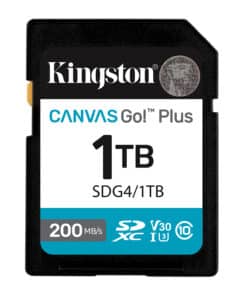 Kingston Technology Canvas Go! Plus 1TB SDXC Canvas Go Plus Gen4 200MB/s C10 UHS-I U3 V30