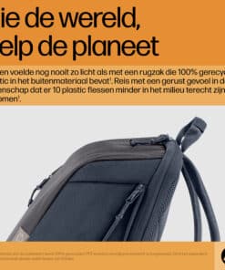 HP Travel 15,6 Laptop Backpack, 18 liter, Iron Grey - Afbeelding 4