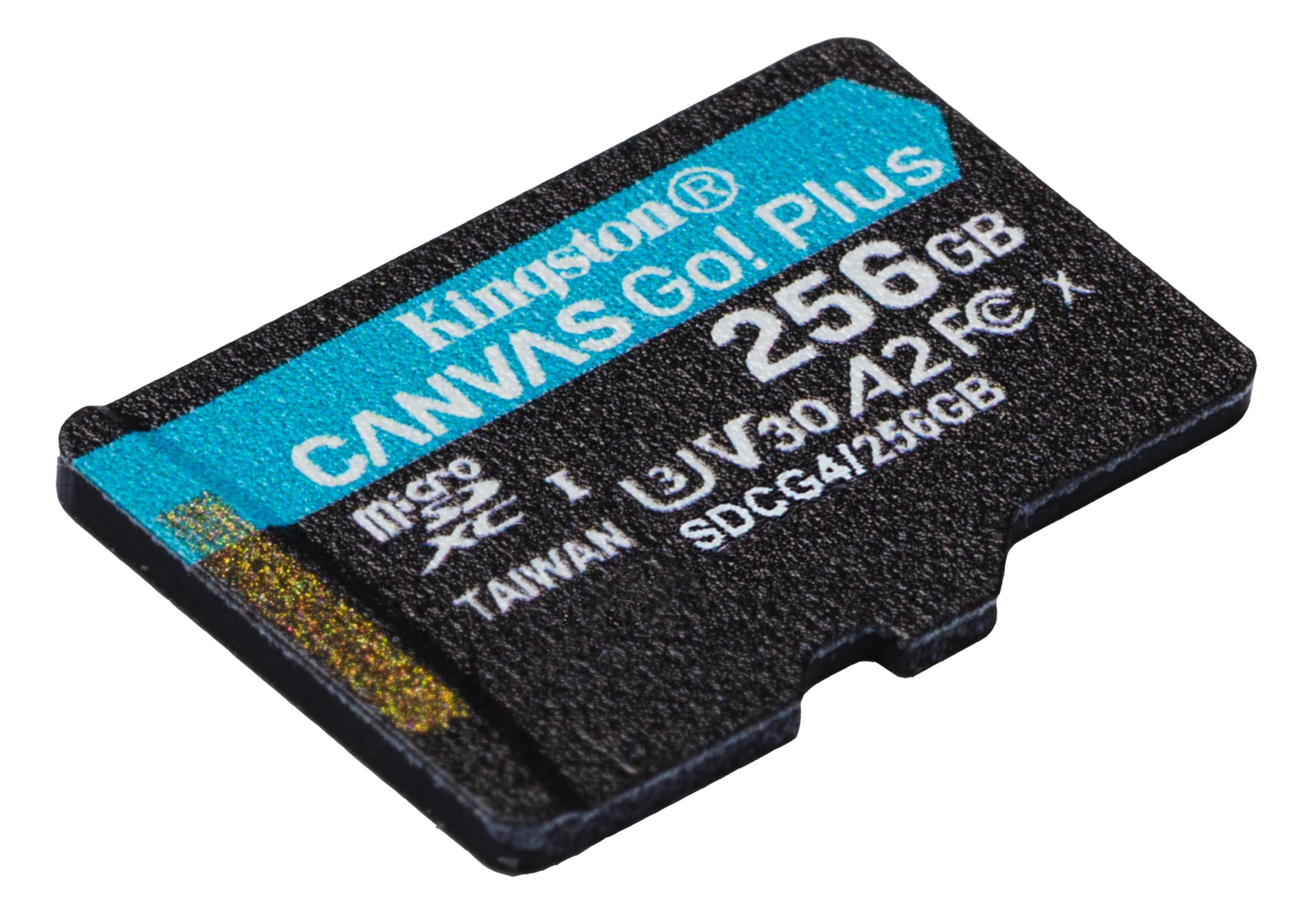 Kingston Technology 256GB microSDXC Canvas Go! Plus Gen4 200R A2 U3 enkel pakket zonder adapter - Afbeelding 2