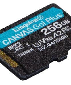 Kingston Technology 256GB microSDXC Canvas Go! Plus Gen4 200MB/s A2 U3 V30 kaart + adapter - Afbeelding 4
