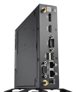 Shuttle XPC slim Barebone DS50U, Intel Celeron 7305, 2x LAN (1x 2.5Gbit,1x 1Gbit), 1xCOM,1xHDMI,1xDP, 1x VGA, ventilatorloos, 24/7 permanent gebruik - Afbeelding 3