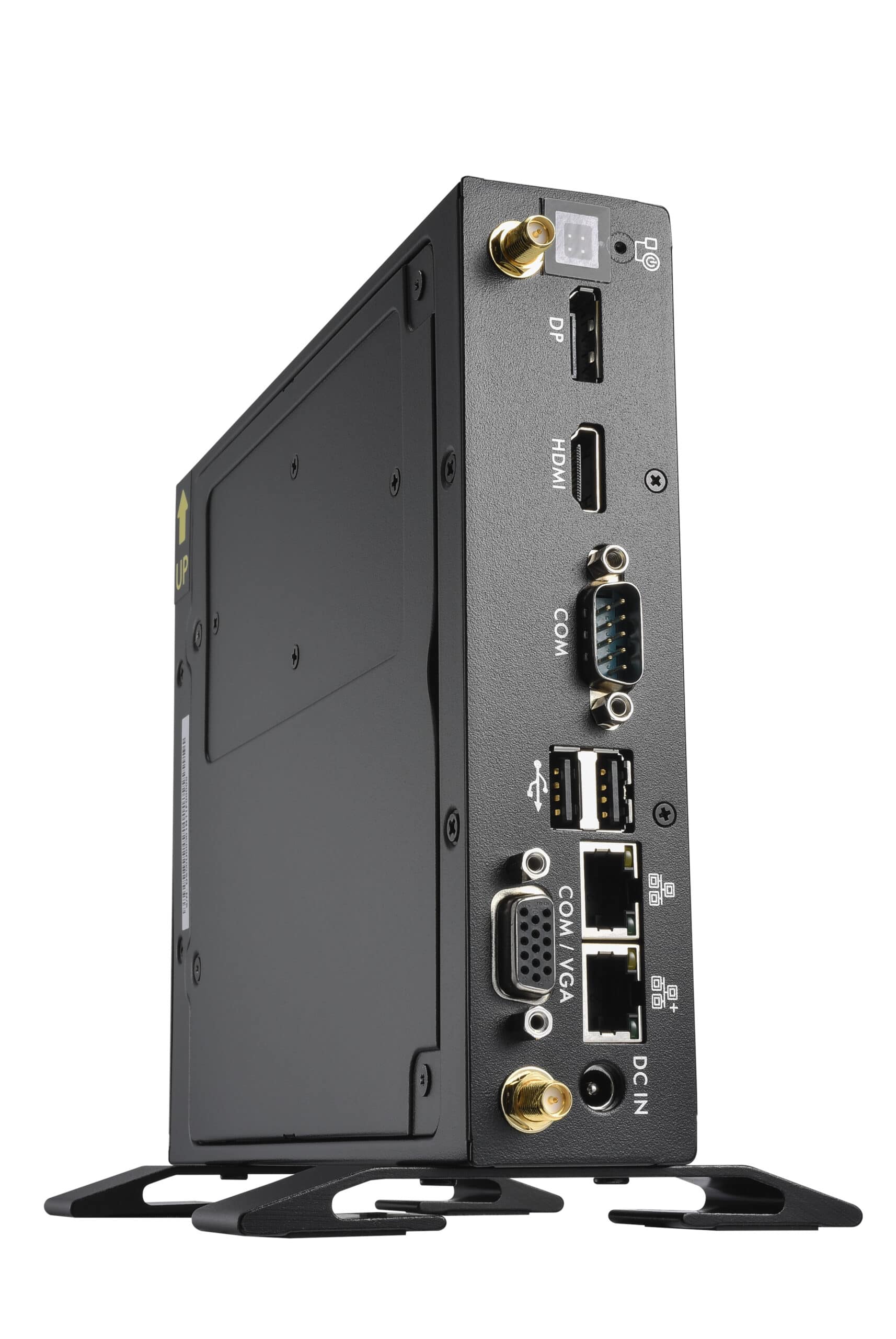 Shuttle XPC slim Barebone DS50U, Intel Celeron 7305, 2x LAN (1x 2.5Gbit,1x 1Gbit), 1xCOM,1xHDMI,1xDP, 1x VGA, ventilatorloos, 24/7 permanent gebruik - Afbeelding 3