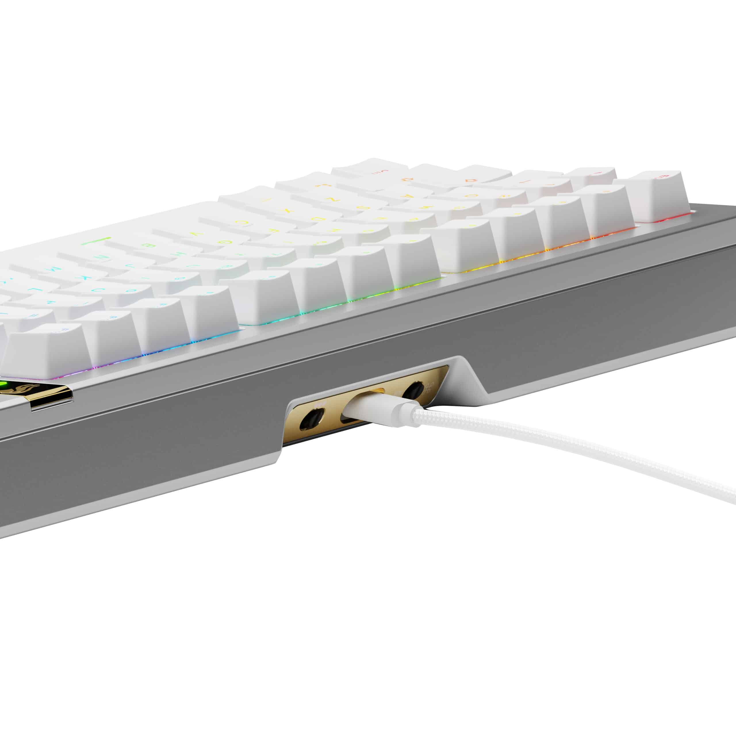 Glorious Gaming GMMK 3 PRO HE 75% Prebuilt toetsenbord Gamen USB QWERTY Amerikaans Engels Zilver - Afbeelding 5