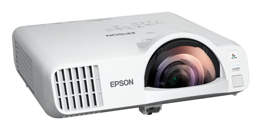 Epson V11HA76080 beamer/projector Projector met korte projectieafstand 4000 ANSI lumens 3LCD WXGA (1200x800) 3D Wit - Afbeelding 3