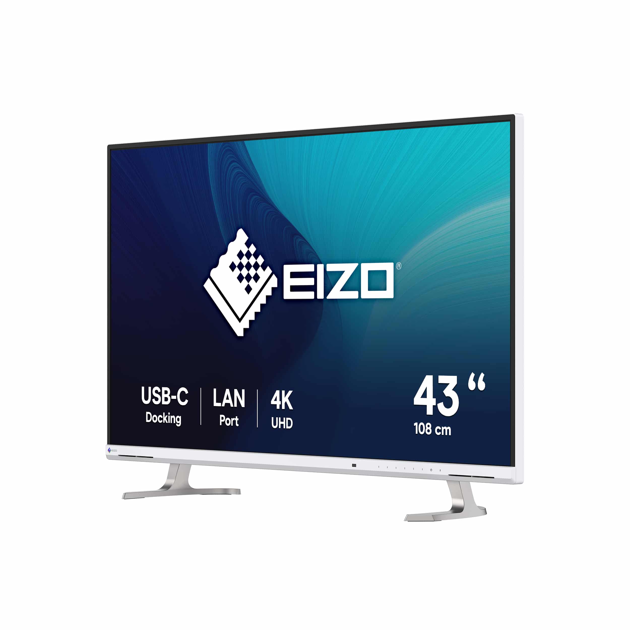 EIZO FlexScan EV4340X-WT computer monitor 108 cm (42.5") 3840 x 2160 Pixels 4K Ultra HD LCD Wit - Afbeelding 2