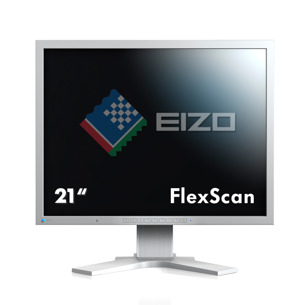 EIZO FlexScan S2133-GY computer monitor 54,1 cm (21.3") 1600 x 1200 Pixels UXGA LED Grijs - Afbeelding 2