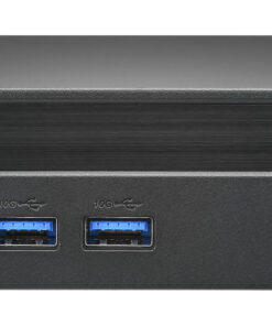 Shuttle Nano PC NE1010XA, Intel N 100, 8GB DDR4, 250GB M.2, 1x HDMI, 1x DP, 6x USB, 1x LAN, ventilatorloos, 24/7 permanent gebruik, incl. VESA Desktop