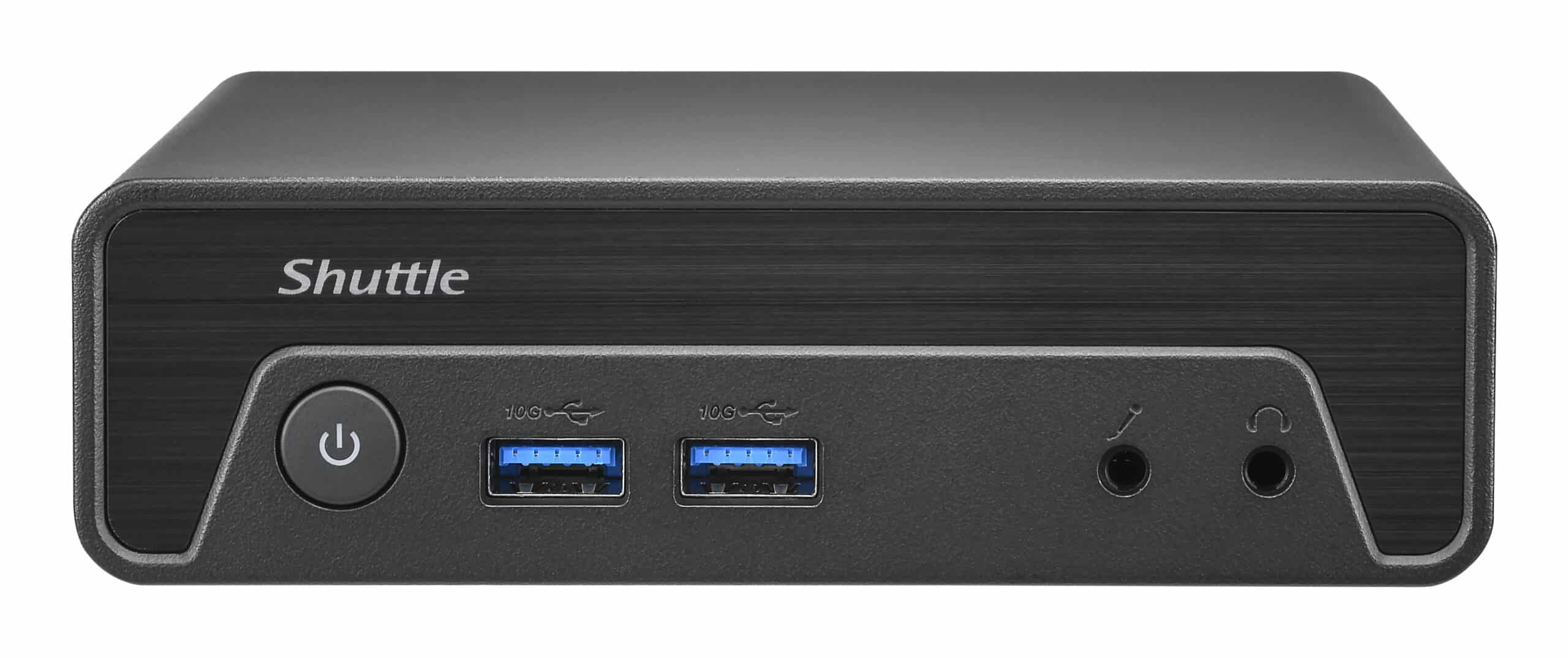 Shuttle Nano PC NE10N, Intel N 100, 1x HDMI, 1x DP, 6x USB, 1x LAN, ventilatorloos, 24/7 permanent gebruik, incl. VESA Barebone