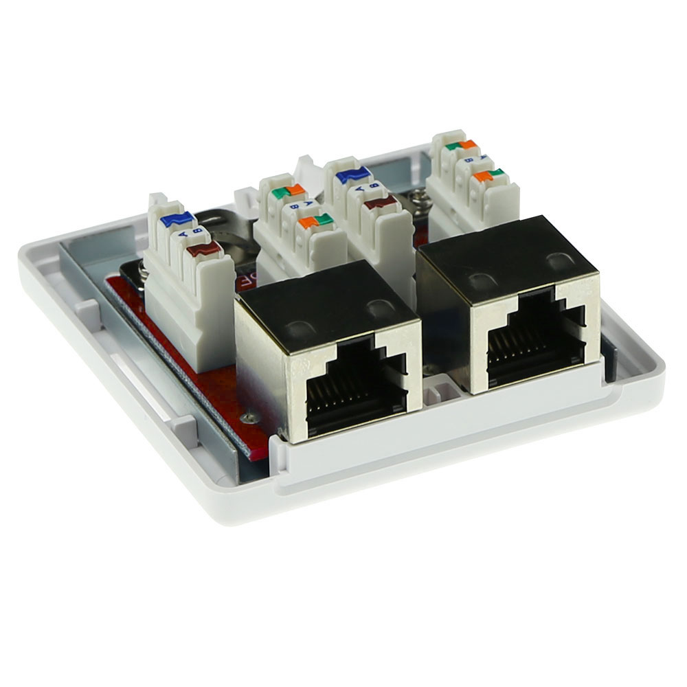 ACT Modulair opbouwdoos shielded 2-voudig CAT6A - Afbeelding 4