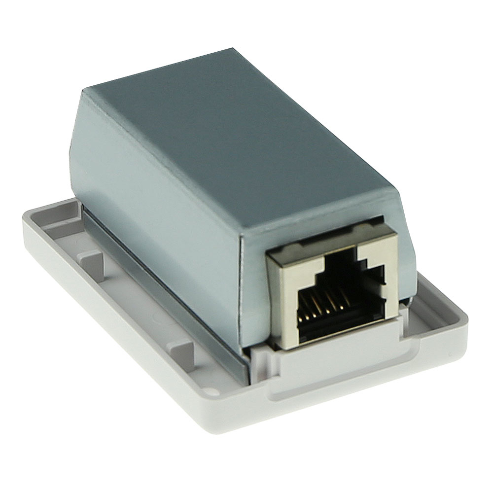 ACT Modulair opbouwdoos shielded 1-voudig CAT6A - Afbeelding 3