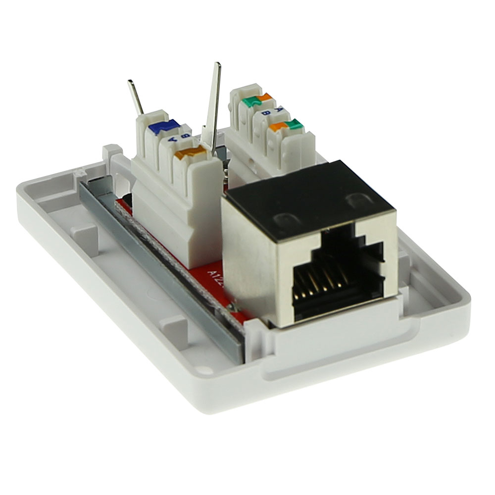 ACT Modulair opbouwdoos shielded 1-voudig CAT6A - Afbeelding 4