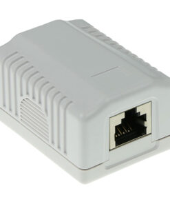 ACT Modulair opbouwdoos shielded 1-voudig CAT6A