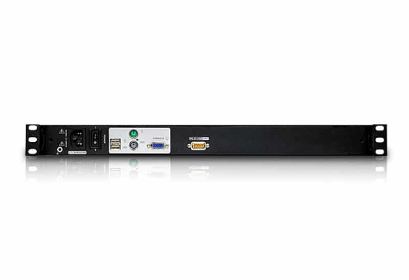 ATEN Lichtgewicht PS/2-USB VGA LCD Console met USB-Randapparatuur Ondersteuning - Afbeelding 2