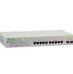 Allied Telesis GS950/10PS Managed Gigabit Ethernet (10/100/1000) Power over Ethernet (PoE) Groen, Grijs