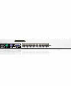 ATEN 8-poorts Cat 5 Dual Rail LCD KVM-switch met poort serieschakeling - Afbeelding 2