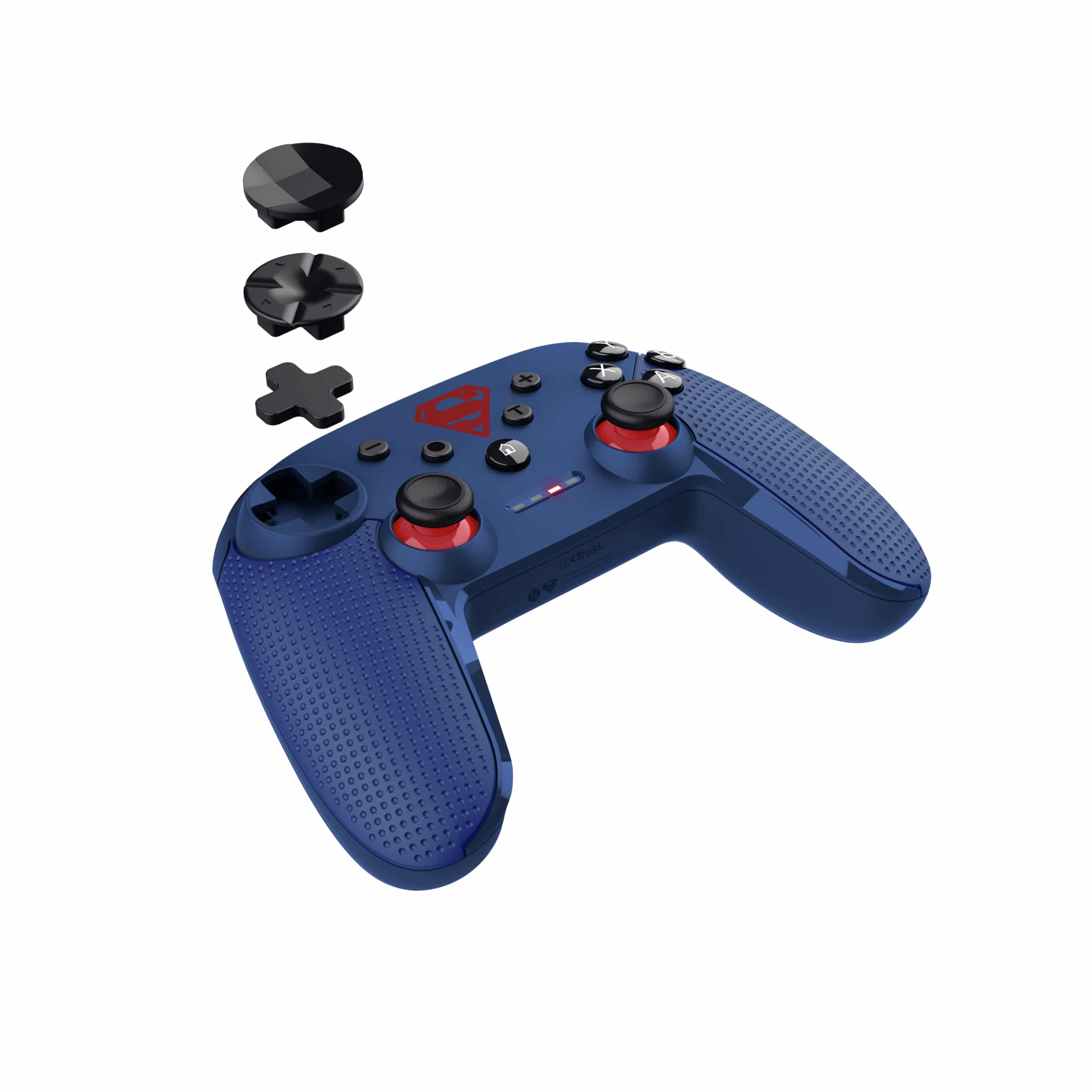 Trust GXT 542SM Muta Gamecontroller - Bluetooth gamecontroller – Bluetooth, USB en USB – Oplaadbaar - Blauw