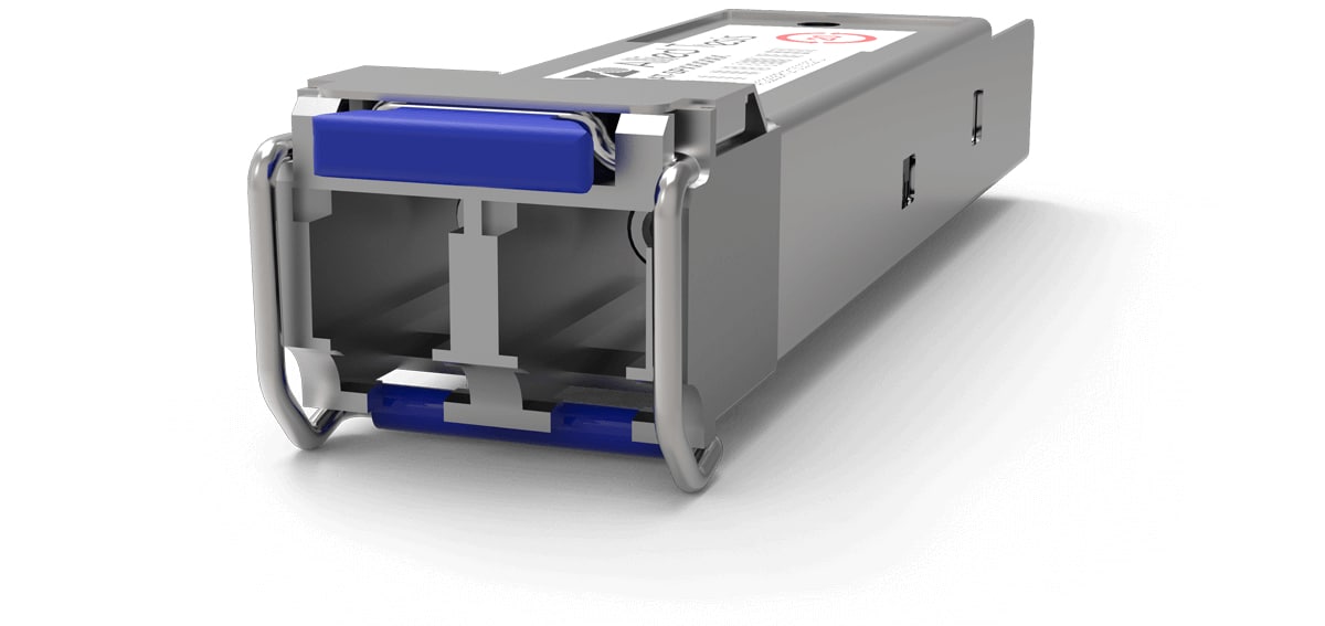 Allied Telesis AT-SPBD40DUAL-14 netwerk transceiver module Vezel-optiek 1000 Mbit/s SFP