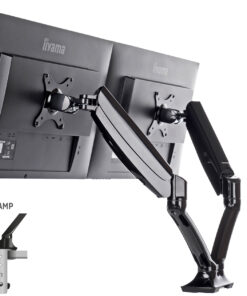 iiyama DS3002C-B1 flat panel bureau steun 68,6 cm (27") Zwart - Afbeelding 7
