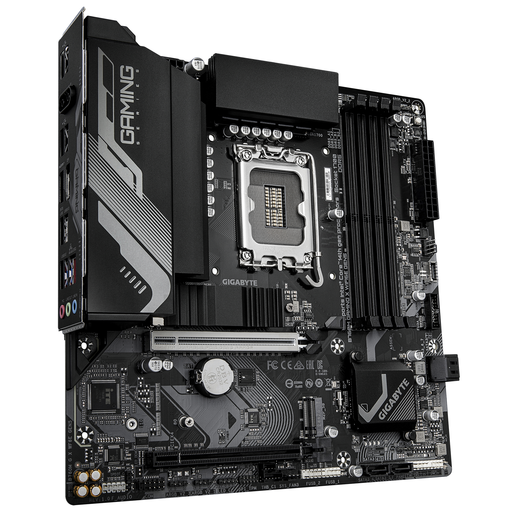 GIGABYTE B760M GAMING X WIFI6E GEN5 Intel B760 LGA 1700 micro ATX - Afbeelding 3