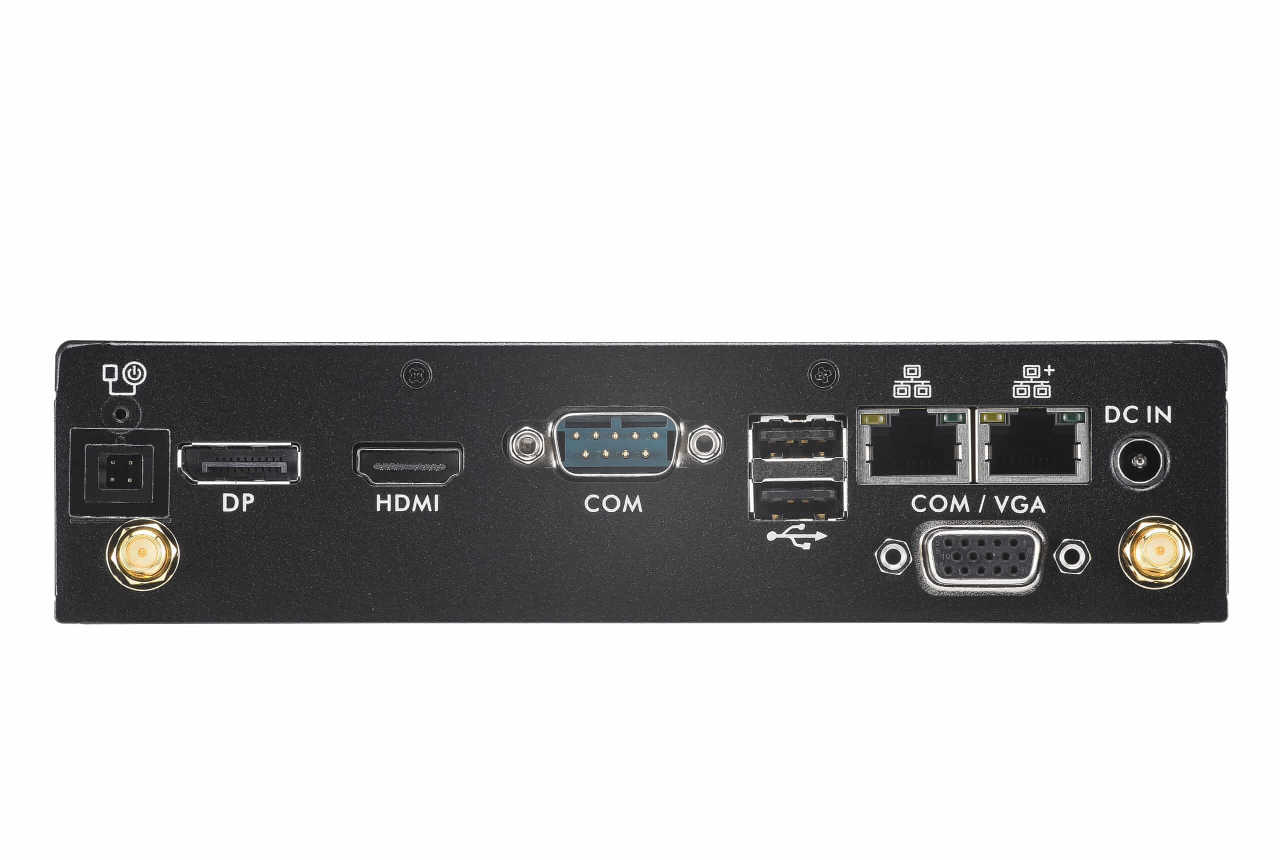 Shuttle XPC slim Barebone DS50U, Intel Celeron 7305, 2x LAN (1x 2.5Gbit,1x 1Gbit), 1xCOM,1xHDMI,1xDP, 1x VGA, ventilatorloos, 24/7 permanent gebruik - Afbeelding 6