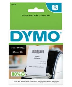 DYMO Authentieke LabelWriter Doorlopende Labels | 57 mm x 91 meter (2 1/4 in x 300 ft) | Labels voor LabelWriter Labelprinters | 1 Rol - Afbeelding 7