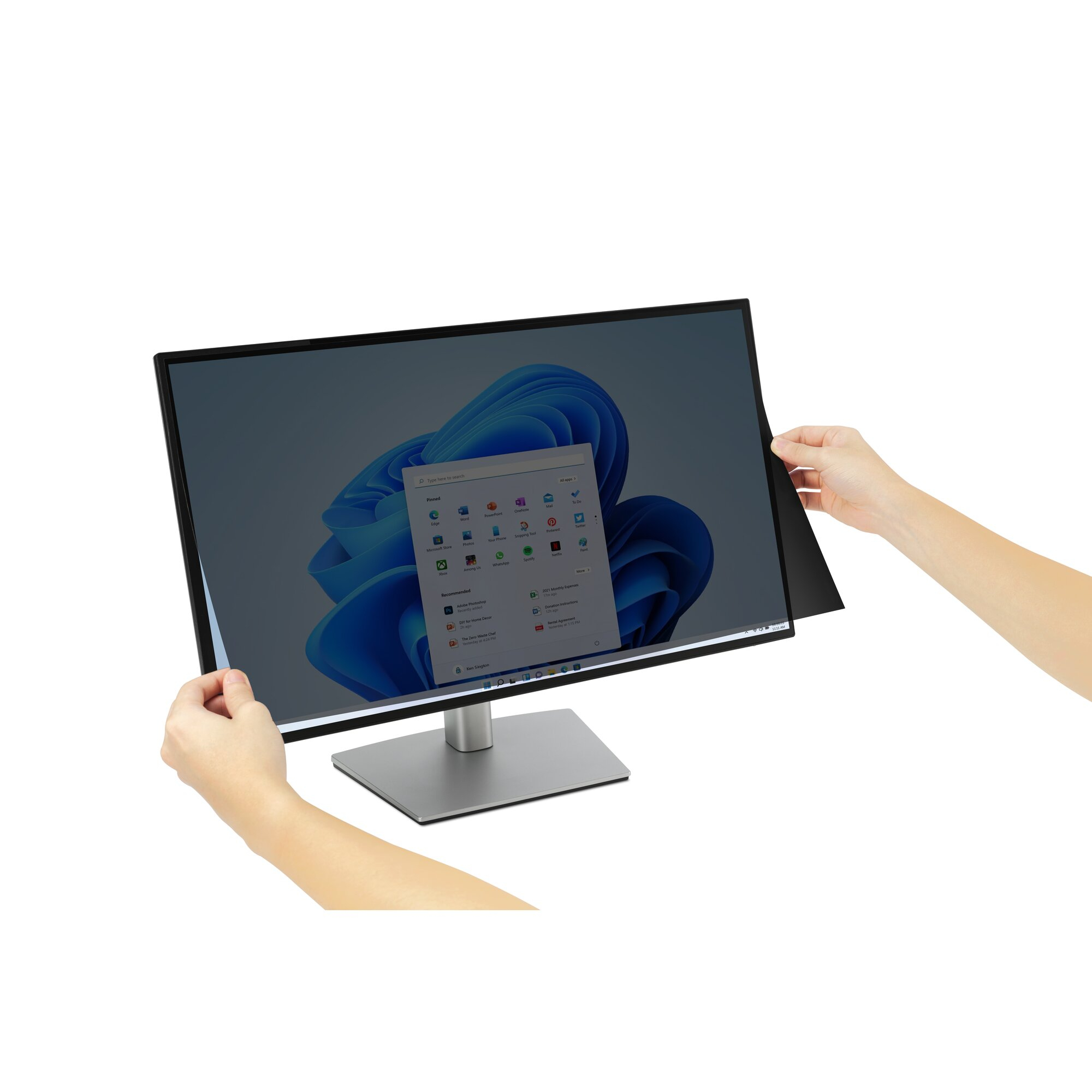 Kensington 2-way Removable Privacy Screen Filter voor 21.5" Monitors 16:9 - Afbeelding 8