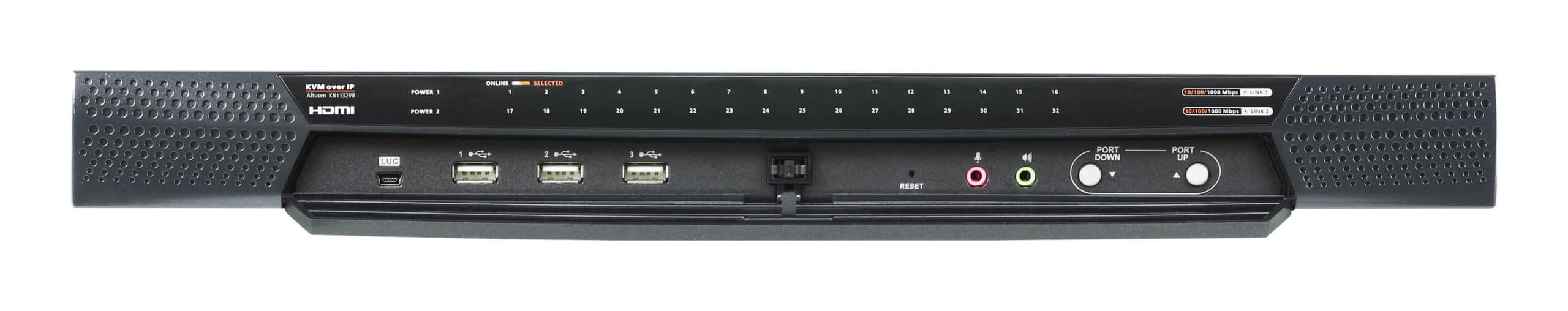 ATEN 1-Lokaal/1-Remote toegang 32-poorts Multi-interface Cat 5 KVM over IP Schakelaar - Afbeelding 2