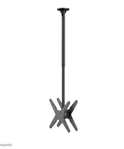 Neomounts FPMA-C340DBLACK Dual monitor/TV-beugel plafond 32-75" - h 106-156 cm - Afbeelding 5