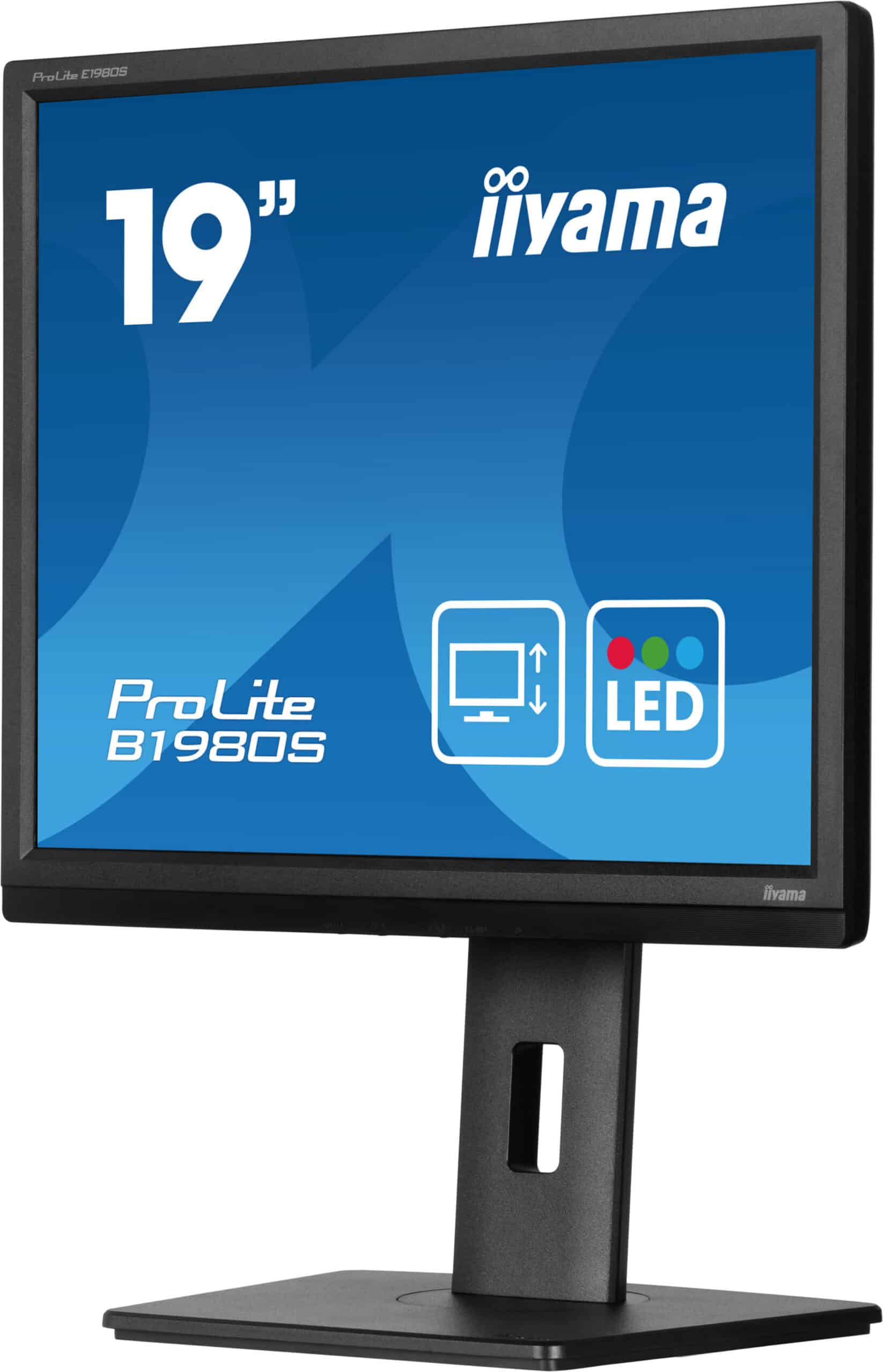 iiyama ProLite B1980S-B1 computer monitor 48,3 cm (19") 1280 x 1024 Pixels VGA LED Zwart - Afbeelding 6