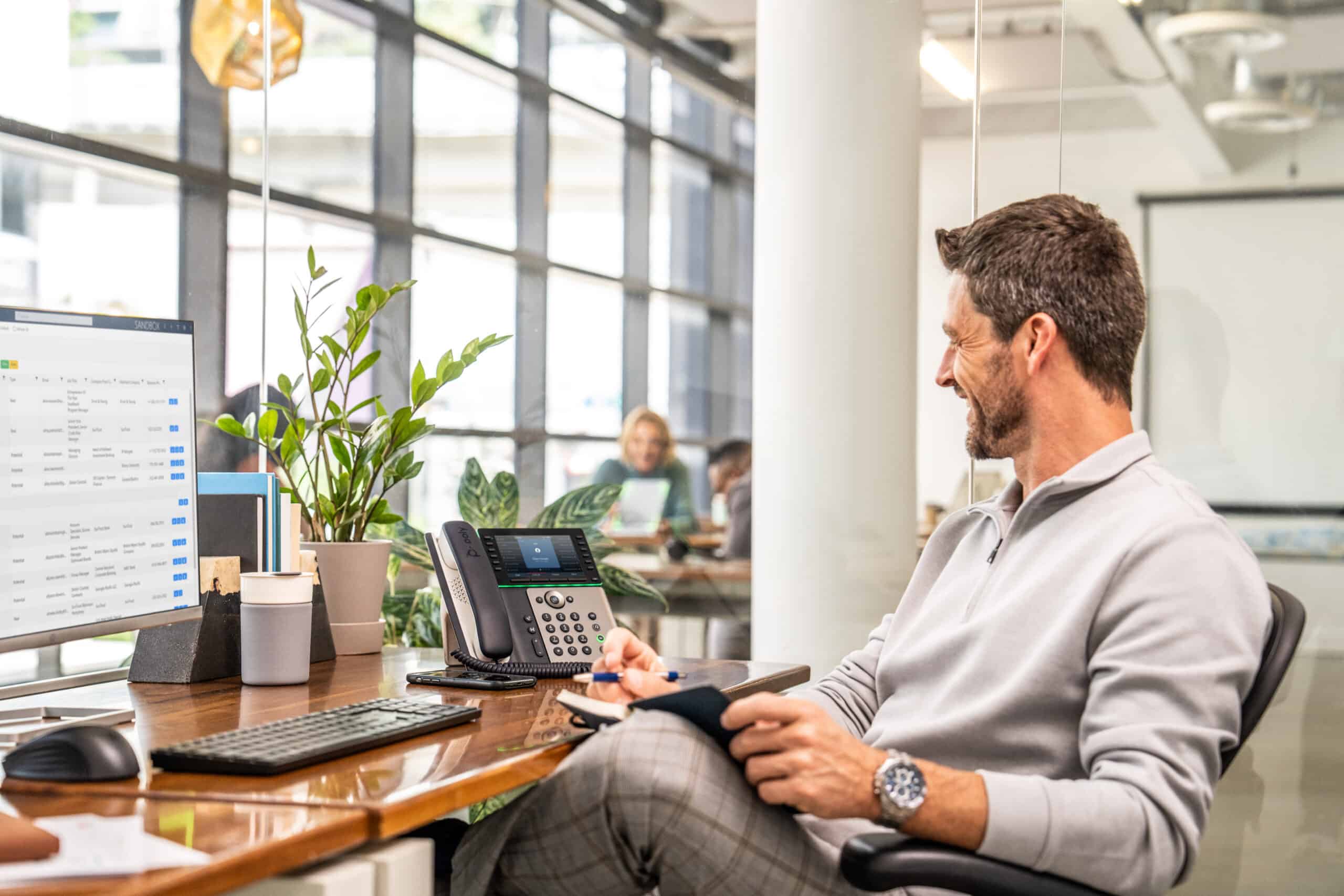 HP Poly Edge E550 IP-telefoon met PoE-ondersteuning - Afbeelding 5