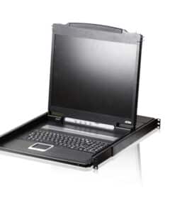 ATEN CL1000N KVM-switch Rack-montage Zwart