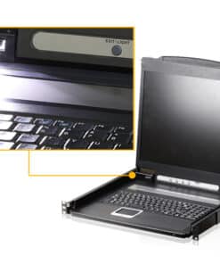 ATEN CL1000N KVM-switch Rack-montage Zwart - Afbeelding 3