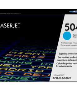 HP 504A originele cyaan LaserJet tonercartridge