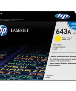 HP 643A originele gele LaserJet tonercartridge