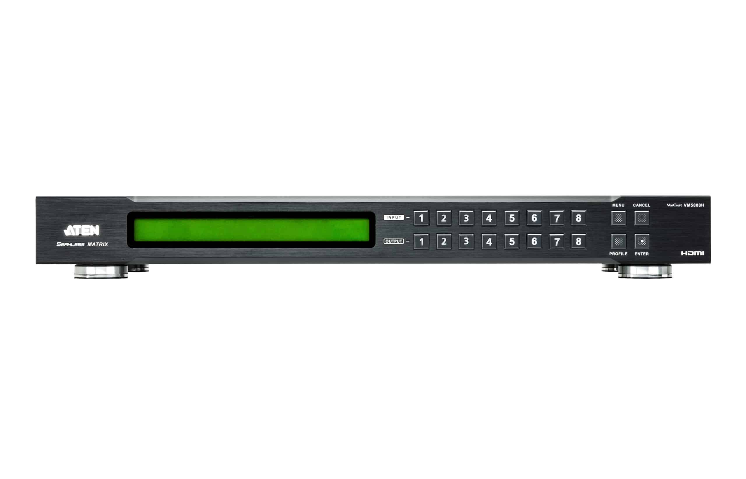 ATEN 8 x 8 HDMI Matrix Switch met videowand en schaler - Afbeelding 3